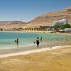 Israel, Dead Sea, Ein Bokek beach