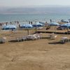 Israel, Dead Sea, Kalya beach, pathway