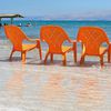 Israel, Ein Gedi SPA beach, chairs