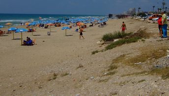 Israel, Haifa beach