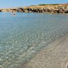 Italy, Sicily, Calamosche beach, clear water
