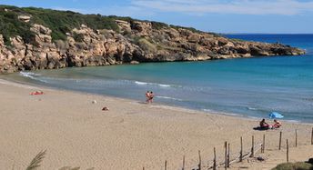 Italy, Sicily, Noto, Calamosche beach