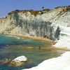 Italy, Sicily, Scala dei Turchi beach, white cliffs