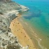 Италия, Сицилия, Скала-дей-Турки, песчаный пляж