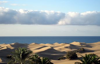 Spain, Canary Islands, Gran Canaria island, Maspalomas beach, dunes