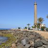 Spain, Canary Islands, Gran Canaria island, Maspalomas beach, El Faro lighthouse