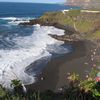 Spain, Canary Islands, Tenerife island, Playa Bollullo beach, view from the west