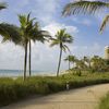 USA, Florida, Bal Harbour beach, walkway