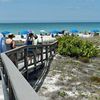 USA, Florida, Caladesi island, way to beach