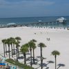 USA, Florida, Clearwater beach, palms