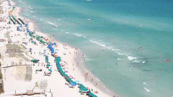 USA, Florida, Emerald Coast, Destin beach