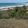 USA, Florida, Fort De Soto Park beach, view from hill