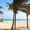 USA, Florida, Miami South Beach, palms