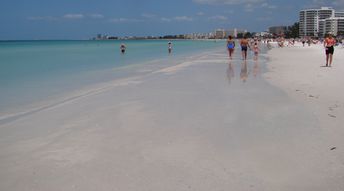 USA, Florida, Sarasota, Siesta Key island, beach