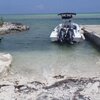 Bahamas, Andros, Cargill Greek beach, boats