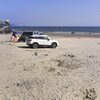 China, Dongtou beach, SUV