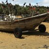 China, Maoming beach, boats