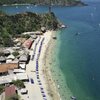 Colombia, Santa Marta, Playa Blanca beach, aerial view