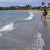 Hawaii, Waikoloa beach, water edge