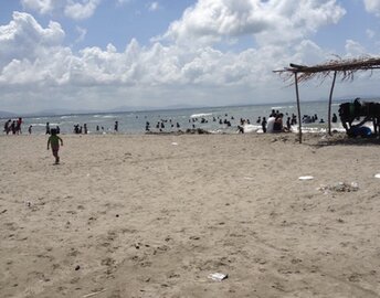 Honduras, Rio Coco beach
