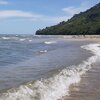 Honduras, Rio Coco beach, swimming