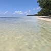 Palau, Babeldaob, Choll beach, shallow water