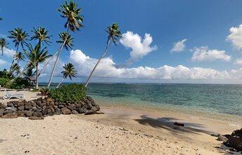 Samoa, Upolu, Saletoga beach