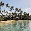 Samoa, Upolu, Saletoga beach, view from water