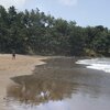 Sao Tome, Angolares beach, water edge
