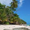 Seychelles, Silhouette, Baie Cipailles beach, north