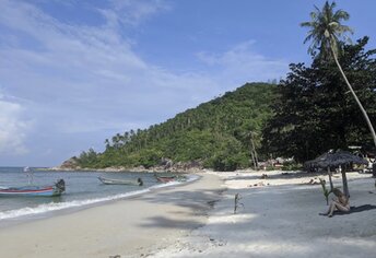 Thailand, Phangan, Bottle Beach beach