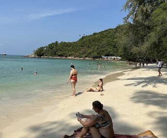 Thailand, Phangan, Haad Khom beach
