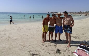 Tunisia, Djerba, Essaguia beach