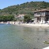 Turkey, Marmara Adasi, Asmali beach, view from pier