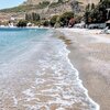 Turkey, Marmara Adasi, Mermer beach, water edge