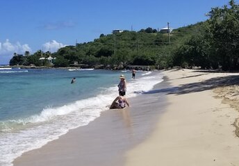 USVI, St. Croix, Cane Bay beach