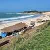 Brazil, Iguape beach, view from above