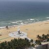 China, Zhapozhen beach, view from balcony