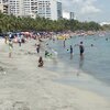 Colombia, Santa Marta, Cabo Tortuga beach, view to south