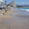 French Riviera, Villeneuve-Loubet beach, sand