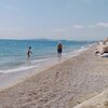 French Riviera, Villeneuve-Loubet beach, water edge