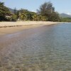 Honduras, Tranquility Bay beach, view from water