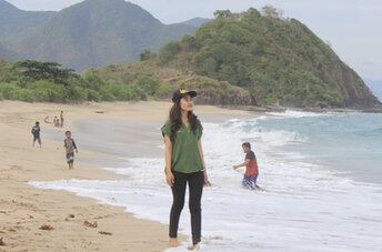 Indonesia, Lesser Sunda, Sumbawa, Wane beach