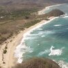 Indonesia, Lesser Sunda, Sumbawa, Wane beach, aerial view