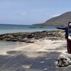 Indonesia, Sumbawa, Maci beach, black sand