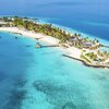 Maldives, North Male Atoll, Airport sector, Oblu Select island, aerial view