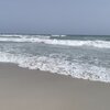 Oman, Ash Shuwaymiyyah beach, wet sand