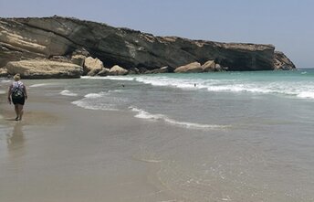 Oman, Taqah beach