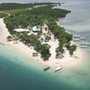 Philippines, Palawan, Cowrie Island, aerial view