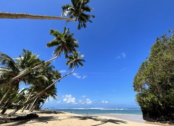 Samoa, Upolu, Vavau beach